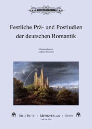 Festliche Prä- und Postludien der deutschen Romantik...