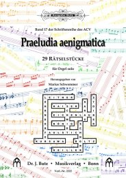Praeludia aenigmatica - Diverse