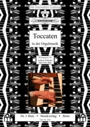 Toccaten in der Orgelmusik - Andreas Willscher -...