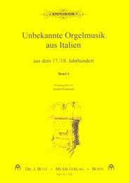 Unbekannte Orgelmusik aus Italien #4 - Diverse