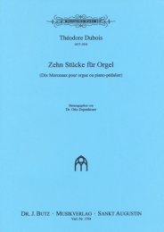 10 Pièces (Zehn Stücke) - Dubois,...