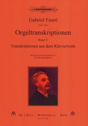 Orgeltranskriptionen - Fauré, Gabriel -...