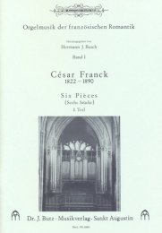 6 Pièces #1 - Franck, César