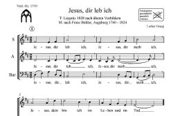 Jesus, dir leb ich - Graap, Lothar