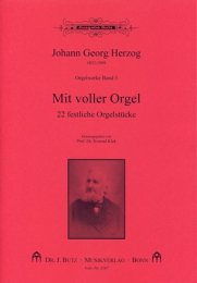 Mit voller Orgel (Orgelwerke Band III) - Herzog, Johann...