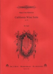 California Wine Suite Op.40 - Hielscher, Hans Uwe