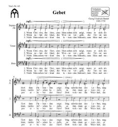 Gebet - Händel, Georg Friedrich