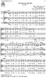 Gib ihnen die ewige Ruh - Händel, Georg Friedrich