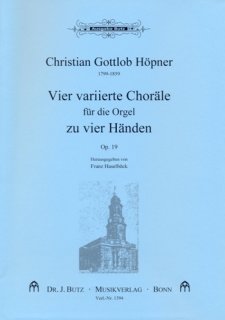 4 variierte Choräle - Höpner, Chr.G. - Haselböck, Franz
