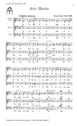 Ave Maria - Liszt, Franz