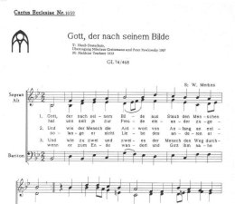 Gott, der nach seinem Bilde (GL 74) - Merkes, Wolfgang