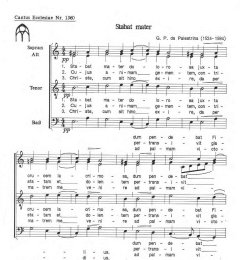 Stabat Mater - Palestrina, G. P. Da