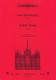 10 Trios Op.49 - Rheinberger, Josef