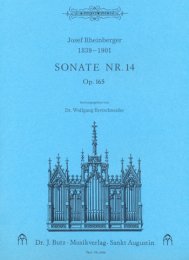 Orgelsonate #14 Op.165, C-Dur - Rheinberger, Josef