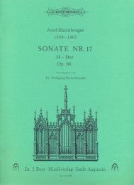 Orgelsonate #17 Op.181, H-Dur - Rheinberger, Josef