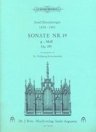 Orgelsonate #19 Op.193, g-Moll - Rheinberger, Josef