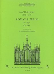 Orgelsonate #20 Op.196, F-Dur - Rheinberger, Josef