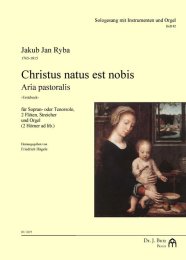 Christus natus est nobis - Aria pastoralis in G - Ryba,...
