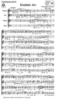 Exsultate deo - Scarlatti, Alessandro