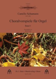 Choralvorspiele für Orgel - Band 1 - Schumann, Camillo