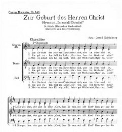 Zur Geburt des Herren Christ - Schönberg, Josef