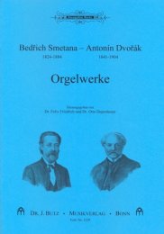 Orgelwerke - Smetana, Bedrich