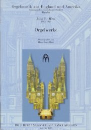 Orgelwerke - West, John Ebenezer