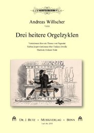 Drei heitere Orgelzyklen - Willscher, Andreas