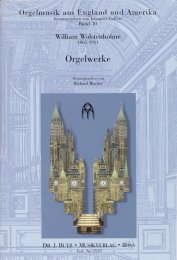 Orgelwerke - Wolstenholme, William