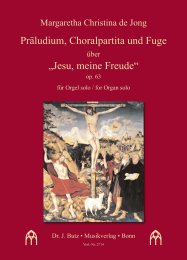 Präludium, Choralpartita und Fuge über Jesu,...