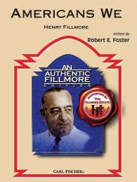 Americans We - Fillmore, Henry - Foster, Robert E.