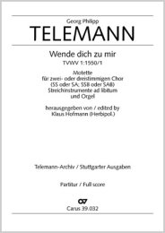 Wende dich zu mir - Telemann, Georg Philipp - Hofmann, Klaus