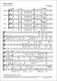 Pater noster (O Vater unser im Himmel) - Verdi, Giuseppe