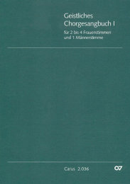 Geistliches Chorgesangbuch, Bd. 1 - Diverse