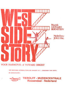 West Side Story Selectie - Bernstein, Leonard - Pala, Johan F.