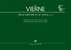 Messe solennelle en ut dièse mineur - Vierne, Louis - Szathmáry, Zsigmond