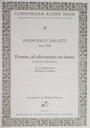 Domine, ad adiuvandum me festina - Zagatti, Francesco