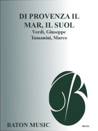Di Provenza il mar, il suol (from the Opera La Traviata)...