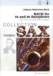 Bach for Eb and Bb Saxophone - Bach, Johann Sebastian