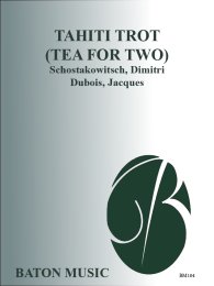 Tahiti Trot (Tea for Two) - Schostakowitsch, Dimitri -...