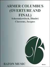 Armer Columbus (Overture and Final) - Schostakowitsch,...