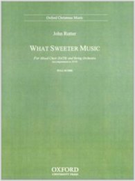 What Sweeter Music - Full score - John Rutter