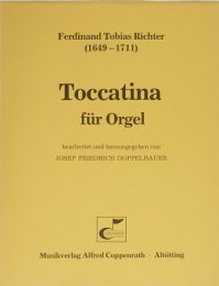 Toccatina - Richter, Ferdinand Tobias - Doppelbauer,...