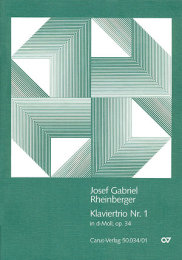 Klaviertrio Nr. 1 in d - Rheinberger, Josef Gabriel