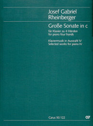 Grosse Sonate in c - Rheinberger, Josef Gabriel