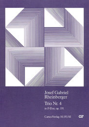 Klaviertrio Nr. 4 in F - Rheinberger, Josef Gabriel