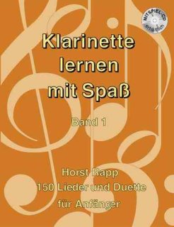 Klarinette lernen mit Spass Band 1 - Rapp, Horst