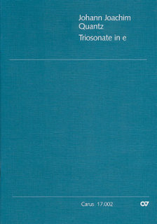 Triosonate in e - Quantz, Johann Joachim - Petrenz, Siegfried