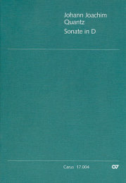 Sonate in D - Quantz, Johann Joachim - Petrenz, Siegfried