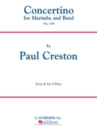 Concertino for Marimba and Concert Band - Creston, Paul
